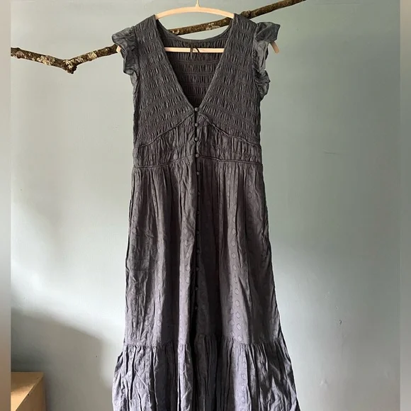 Anthropologie | Dresses | Anthropologie Peregrine Midi Dress | Poshmark